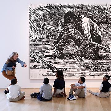 奈尔曼当代艺术博物馆为九五至尊官方网站学生提供了不出校园就能学习和欣赏当代艺术作品的机会.